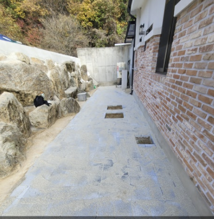 보도블럭시공 완료 현장 2