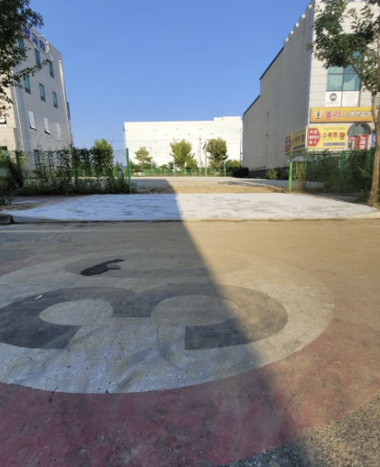 보도블럭시공 완료 현장 4